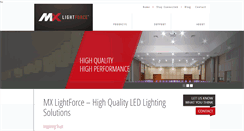 Desktop Screenshot of mxlightforce.com